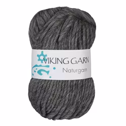 Naturgarn, 50g, Grå, 615