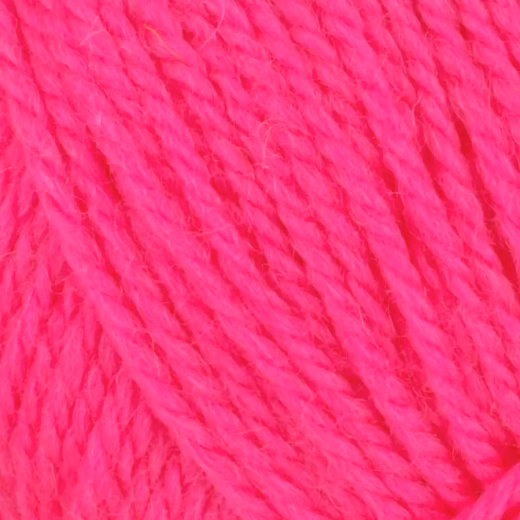 Garn Sportsragg, 50g, NeonRosa, 577