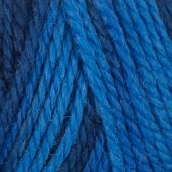 Garn Sportsragg, 50g, Flerfärgad Blå, 583