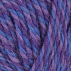 Garn Sportsragg, 50g, Flerfärgad Lila, 589