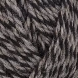 Garn Sportsragg, 50g, Grå/Svart, 540