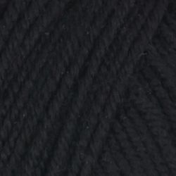 Garn Baby Merino, 50g, Svart, 203