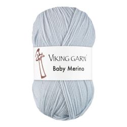 Garn Baby Merino, 50g, Ljusblå, 220