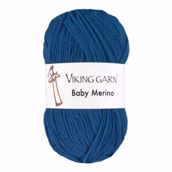 Garn Baby Merino, 50g, Kungsblå, 224