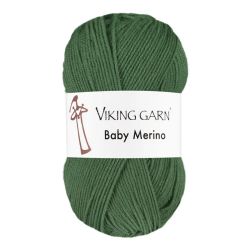 Garn Baby Merino, 50g, Grön, 234