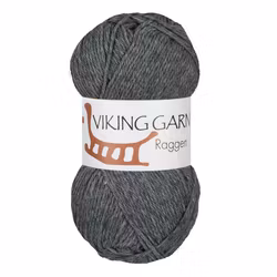 Garn Raggen, 150g, Grå, 715