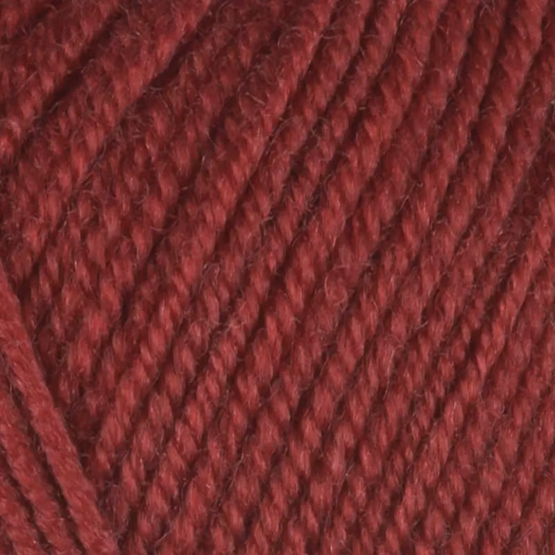 Garn Baby Merino, 50g, Mörkröd, 256