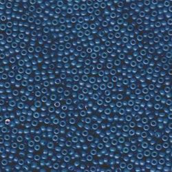 MIYUKI, Japanese Seed Beads, Round, 11/0, Special Dyed Dark Teal Blue