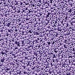 MIYUKI, Japanese Seed Beads, Round, 11/0, Duracoat Opaque Dyed Lilac