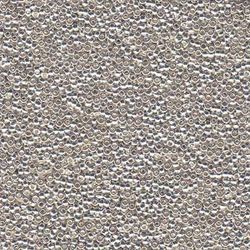 MIYUKI, Japanese Seed Beads, Round, 15/0, Bright Sterling Plated