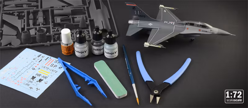 F-16 C/D Night Falcon, Complete Set For Modeling, 1/72