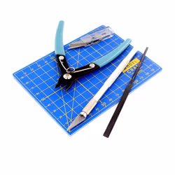 Plastic Modelling Tool Set - 9 pcs.