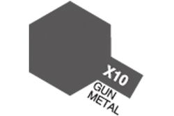 TAMIYA Acrylic Mini X-10 Gun Metal (Gloss)