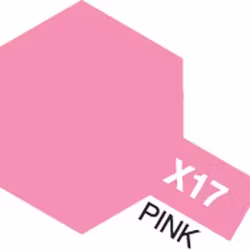 TAMIYA Acrylic Mini X-17 Pink (Gloss)