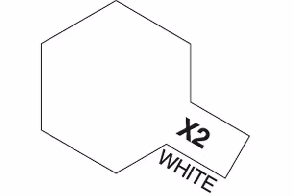 TAMIYA Acrylic Mini X-2 White (Gloss)