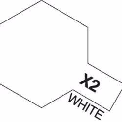 TAMIYA Acrylic Mini X-2 White (Gloss)