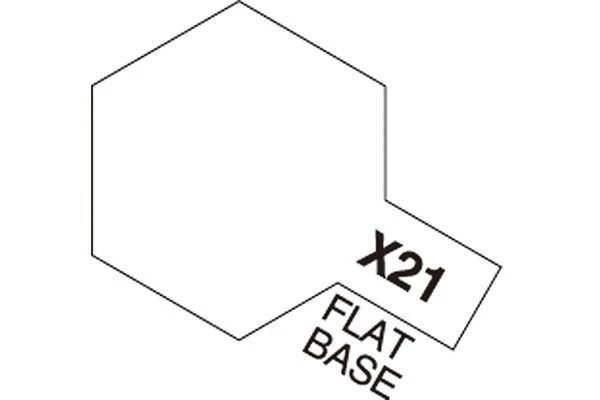 TAMIYA Acrylic Mini X-21 Flat Base