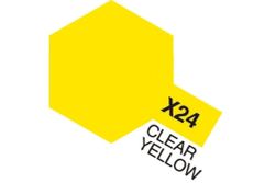 TAMIYA Acrylic Mini X-24 Clear Yellow (Gloss)