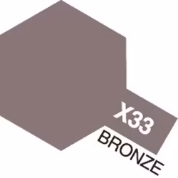 TAMIYA Acrylic Mini X-33 Bronze (Gloss)