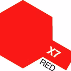 TAMIYA Acrylic Mini X-7 Red (Gloss)