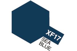 TAMIYA Acrylic Mini XF-17 Sea Blue (Flat)