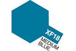 TAMIYA Acrylic Mini XF-18 Medium Blue (Flat)