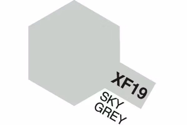 TAMIYA Acrylic Mini XF-19 Sky Grey (Flat)