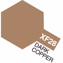TAMIYA Acrylic Mini XF-28 Dark Copper (Flat)