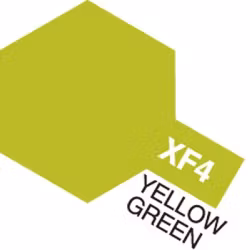 TAMIYA Acrylic Mini XF-4 Yellow Green (Flat)