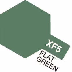 TAMIYA Acrylic Mini XF-5 Flat Green (Flat)