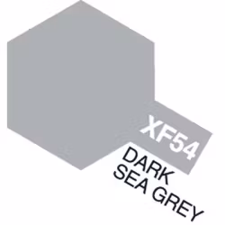 TAMIYA Acrylic Mini XF-54 Dark Sea Grey (Flat)