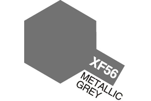 TAMIYA Acrylic Mini XF-56 Metallic Grey (Flat)
