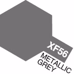 TAMIYA Acrylic Mini XF-56 Metallic Grey (Flat)