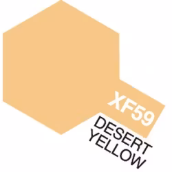 TAMIYA Acrylic Mini XF-59 Desert Yellow (Flat)
