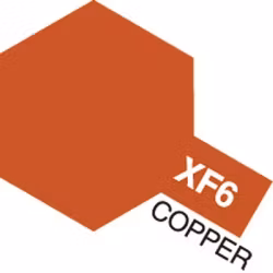 TAMIYA Acrylic Mini XF-6 Copper (Flat)