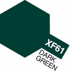 TAMIYA Acrylic Mini XF-61 Dark Green (Flat)