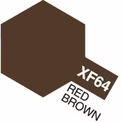 TAMIYA Acrylic Mini XF-64 Red Brown (Flat)