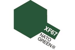TAMIYA Acrylic Mini XF-67 NATO Green (Flat)