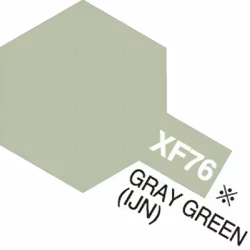 TAMIYA Acrylic Mini XF-76 Gray Green IJN (Flat)