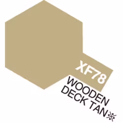TAMIYA Acrylic Mini XF-78 Wooden Deck Tan (Flat)