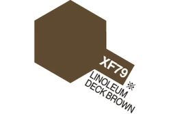 TAMIYA Acrylic Mini XF-79 Lino Deck Brown (Flat)