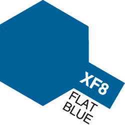 TAMIYA Acrylic Mini XF-8 Flat Blue (Flat)