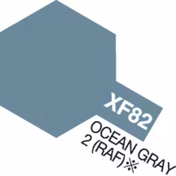TAMIYA Acrylic Mini XF-82 Ocean Gray 2 RAF (Semi Gloss)
