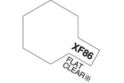 TAMIYA Acrylic Mini XF-86 Flat Clear (Flat)