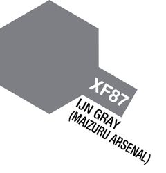 TAMIYA Acrylic Mini XF-87 IJN Gray (Maizuru A.) (Flat)