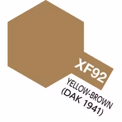 TAMIYA Acrylic Mini XF-92 Yellow-Brown DAK 1941