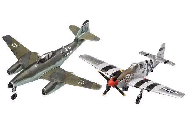 Combat Set Me262 & P-51B, 1:72
