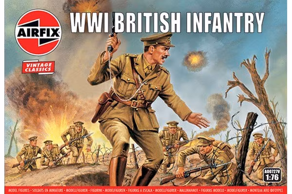 WW1 British Infantry, 1:76