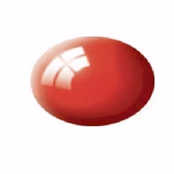 Revell Aqua Color, Gloss Fiery Red (RAL 3000), No 31