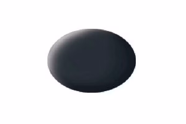 Revell Aqua Color, Matt Anthracite Grey (RAL 7021), No 09